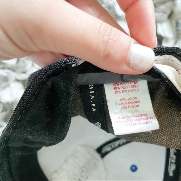 Mitchell & Ness Golden State Warrior Black and Grey Hat - Picture 7 of 7